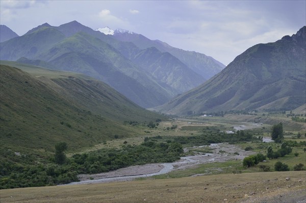 Въезд в ущелье